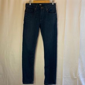 Paige Federal Slim Straight
Darker Wash Mens Denim
Blue Jeans 30